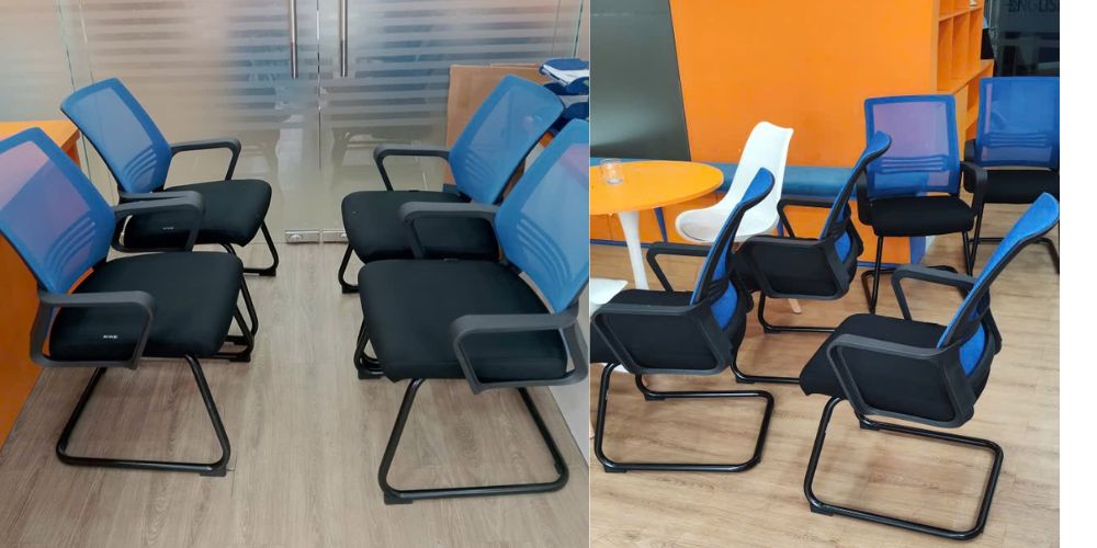 Ghế GL421 được ứng dụng ở nhiều không gian văn phòng khác nhau