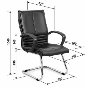 Kích thước ghế chân quỳ GQ02C-S