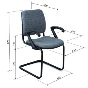 kích thước ghế chân quỳ GQ01T-S