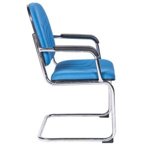Ghế văn phòng chân quỳ VT1 màu xanh dương chắc chắn