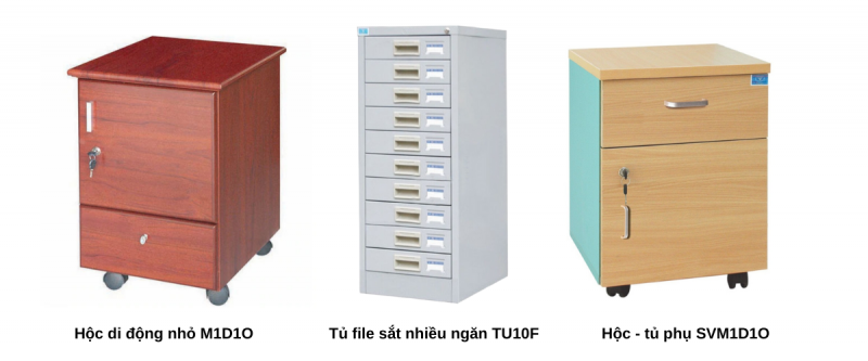 Mẫu tủ tài liệu văn phòng thấp 