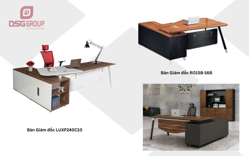 Các mẫu bàn làm việc giám đốc 1m6
