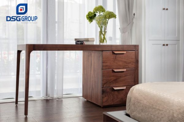 bàn làm việc gỗ óc chó