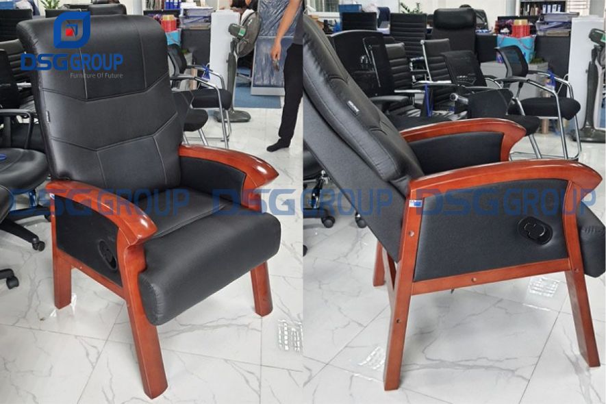 Ghế da không xoay GH20