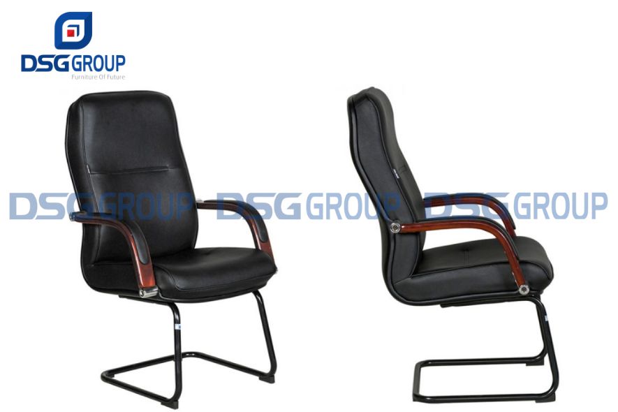 Ghế không xoay bọc da SL962