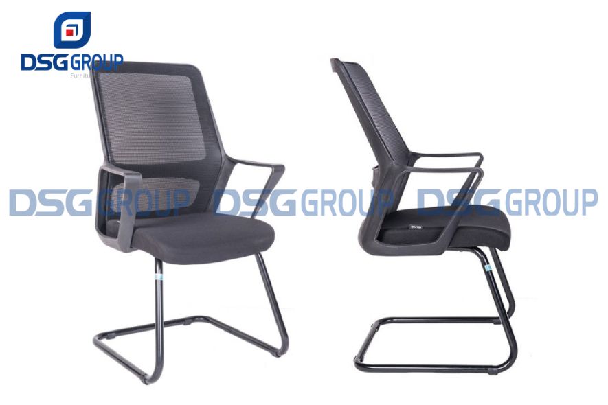 Ghế không xoay bọc lưới GL418