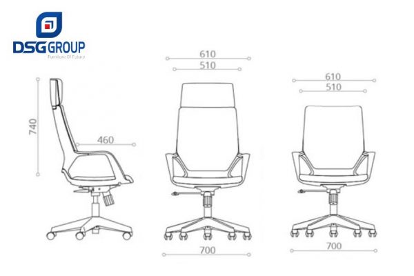 Kích thước ghế giám đốc