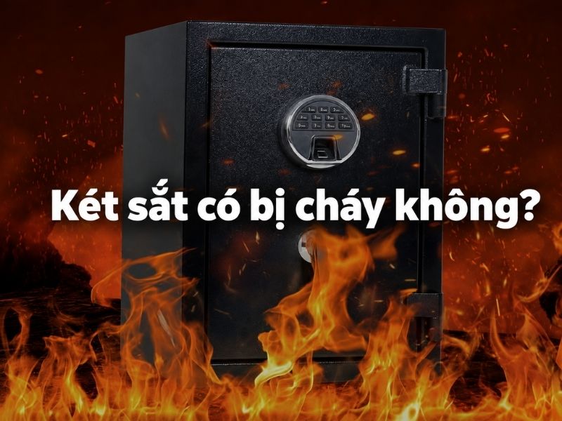 Két sắt vẫn có thể bị ảnh hưởng khi gặp nhiệt độ cao