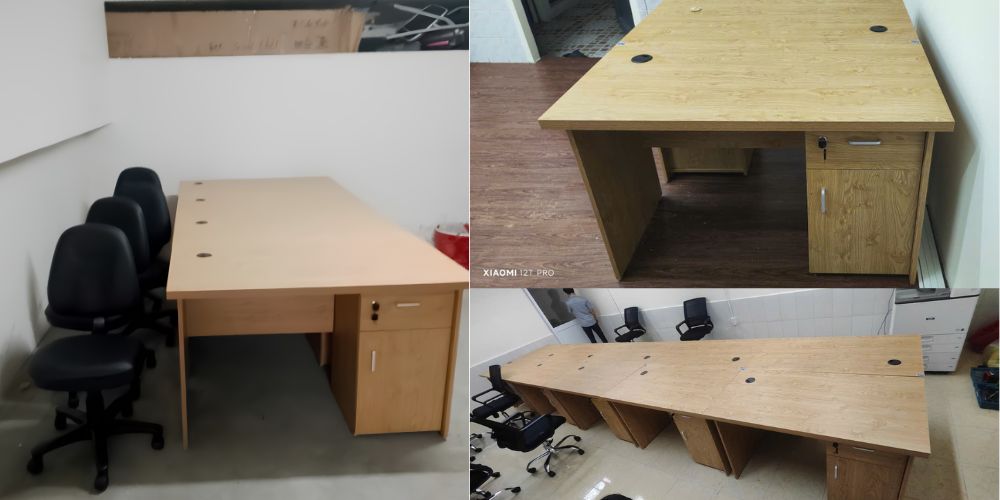 Bàn AT120SHL3CR được làm từ chất liệu cao cấp bền bỉ