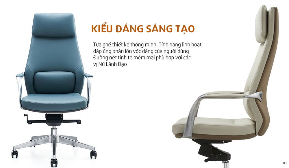 Kiểu dáng của ghế lãnh đạo 6903A