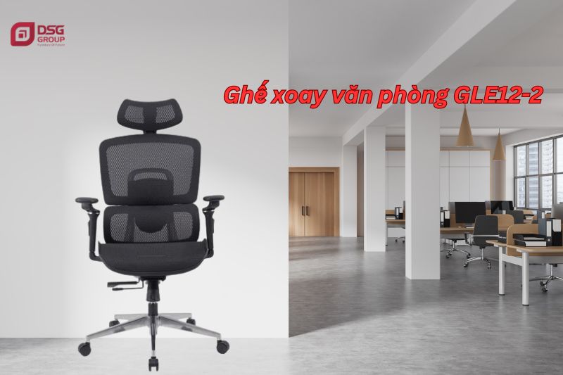 Mẫu ghế xoay văn phòng GLE12-2