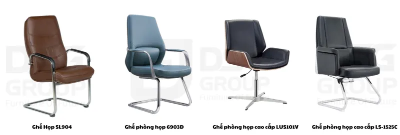 Mẫu ghế họp theo phong cách cổ điển