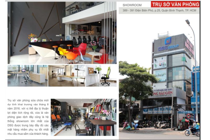 Mua nội thất văn phòng tại Đông Sài Gòn