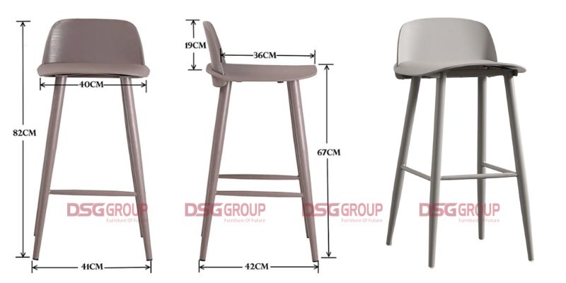 Chiều cao cố định của ghế
