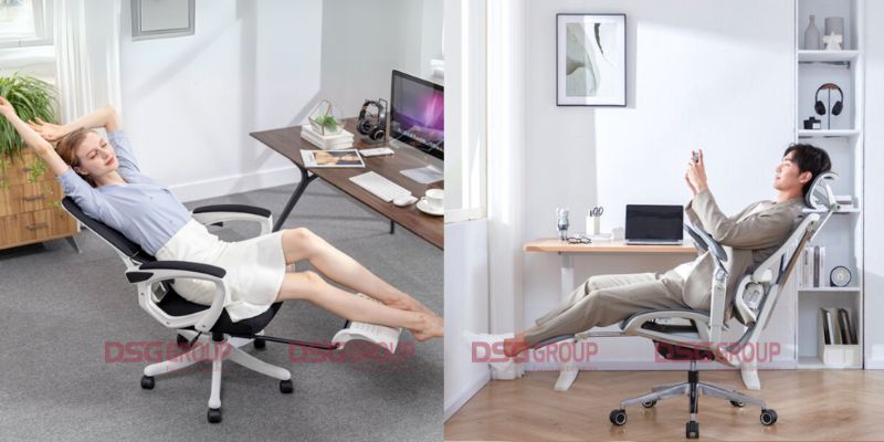 Ghế công thái học ngả lưng