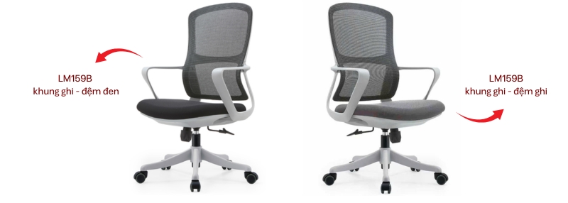Màu sắc của ghế xoay LM158B