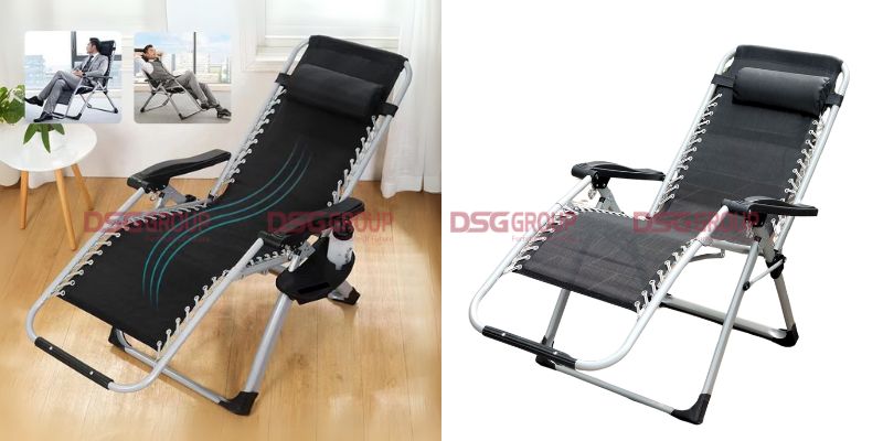 Ghế ngủ trưa văn phòng từ hợp kim sắt sơn tĩnh điện