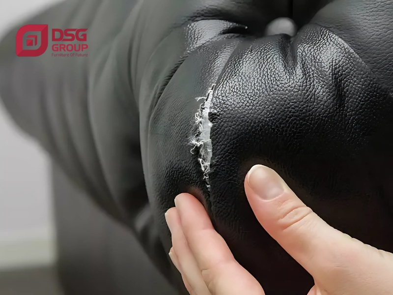 Tại sao cần sửa sofa da bị rách ngay khi phát hiện?