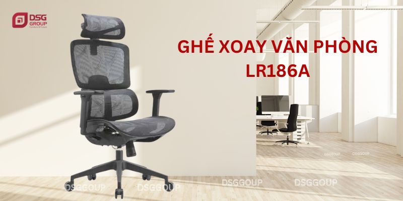 Ghế xoay công thái học LR186A