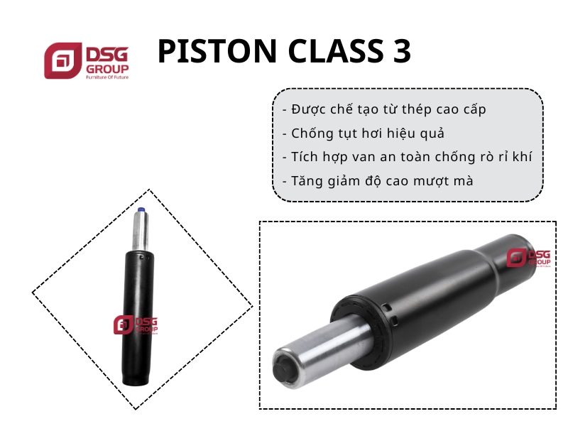 Phân biệt giữa piston Class 3