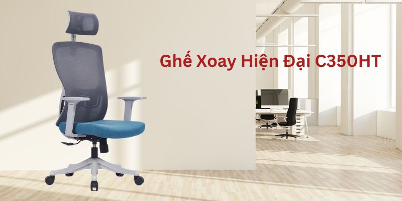 Mẫu ghế C350HT dành cho các dành cho văn phòng