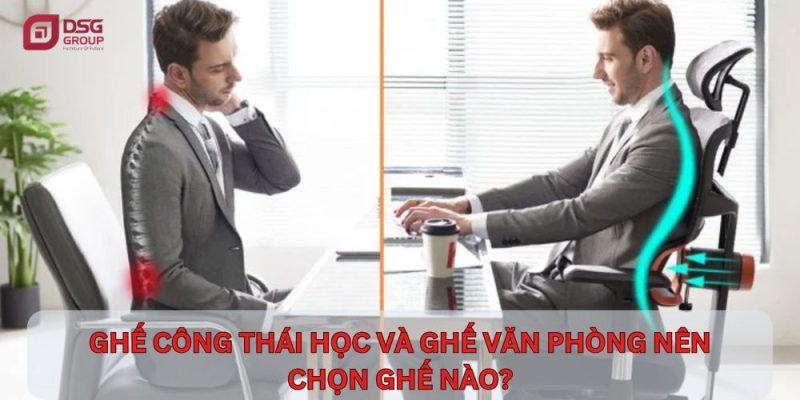 Ghế công thái học và ghế văn phòng thông thường có gì khác nhau?