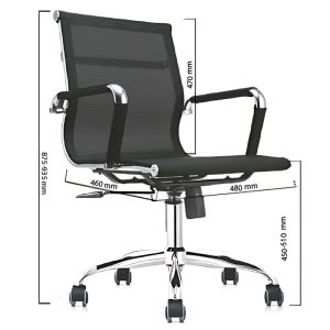 Ghế lưới D3050M-3