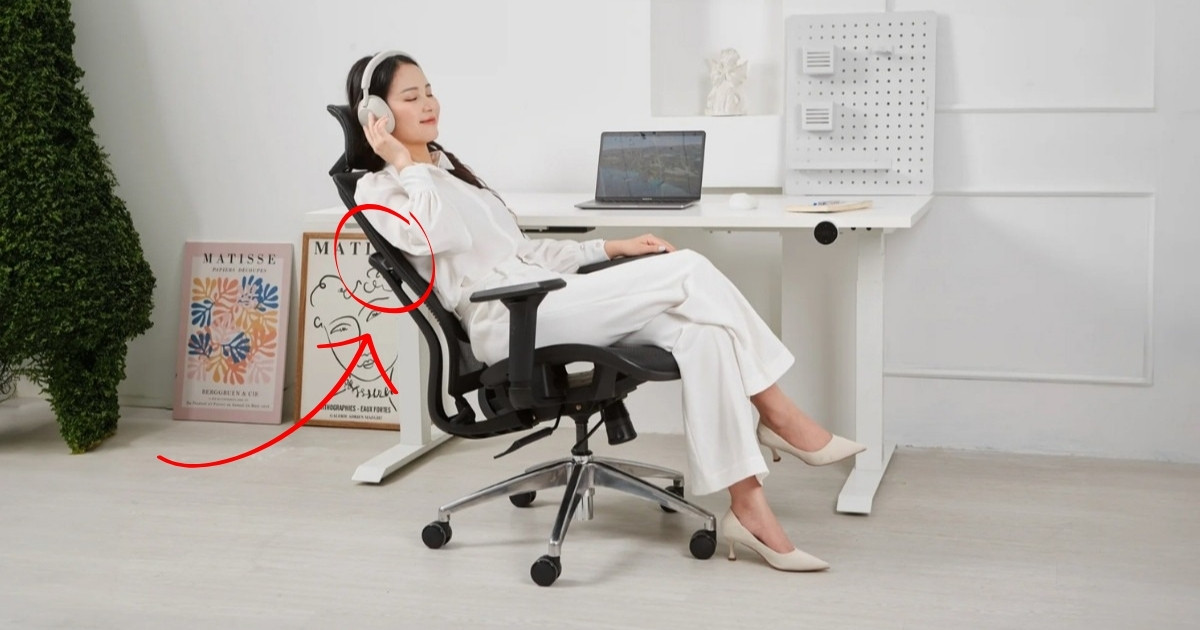 Lưng ghế công thái học
