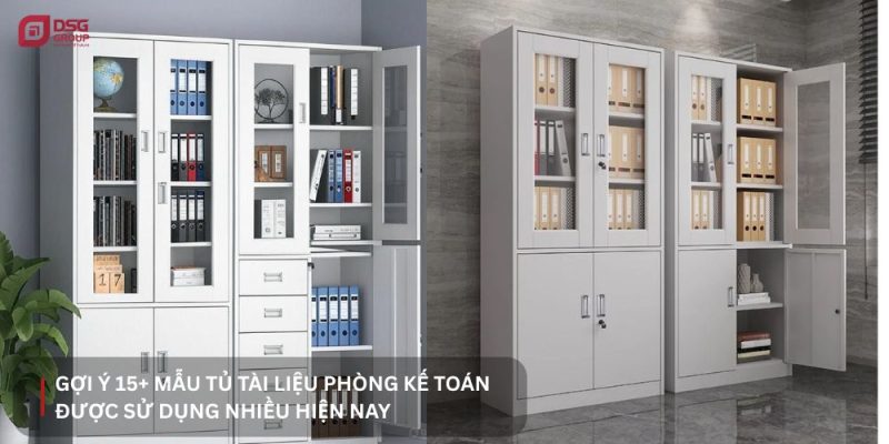 Gợi ý các mẫu tủ tài liệu phòng kế toán tốt hiện nay