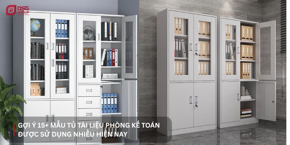Gợi ý các mẫu tủ tài liệu phòng kế toán tốt hiện nay