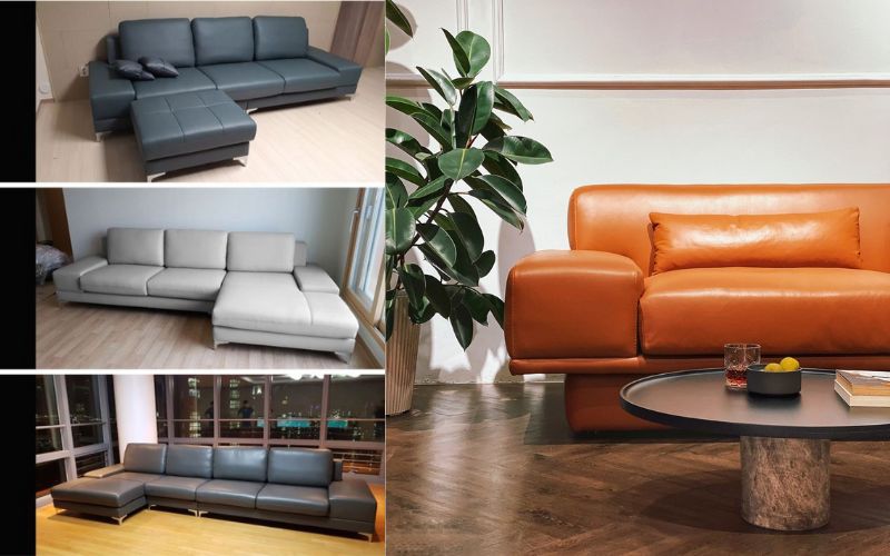 Ứng dụng da công nghiệp vào nội thất gia đình