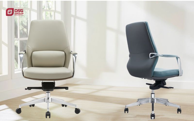 Mẫu 9603B lưng trung cao cấp dành cho các văn phòng cao cấp