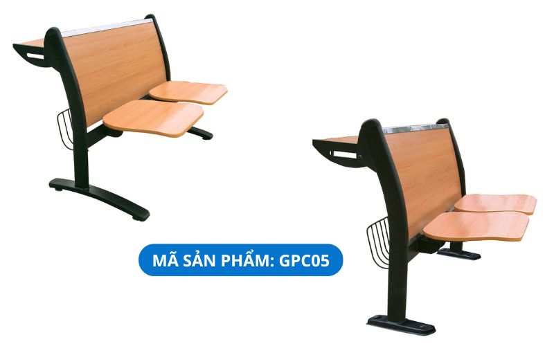 Ghế băng chờ sử dụng chất liệu gỗ có bền không