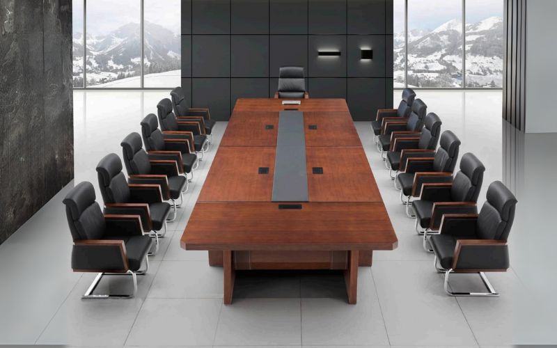 Mẫu bàn họp 8-12 người