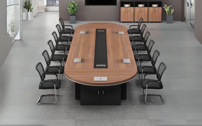 Bàn họp hình oval