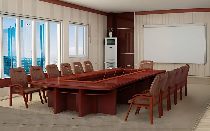 Mẫu bàn họp sản xuất trong nước hiện đại, sang trọng