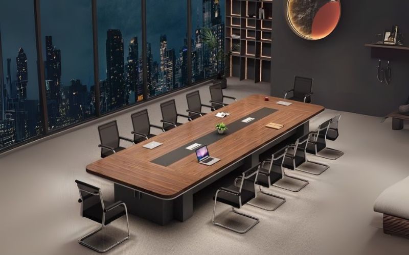 Mẫu bàn phòng họp nhập khẩu hiện đại