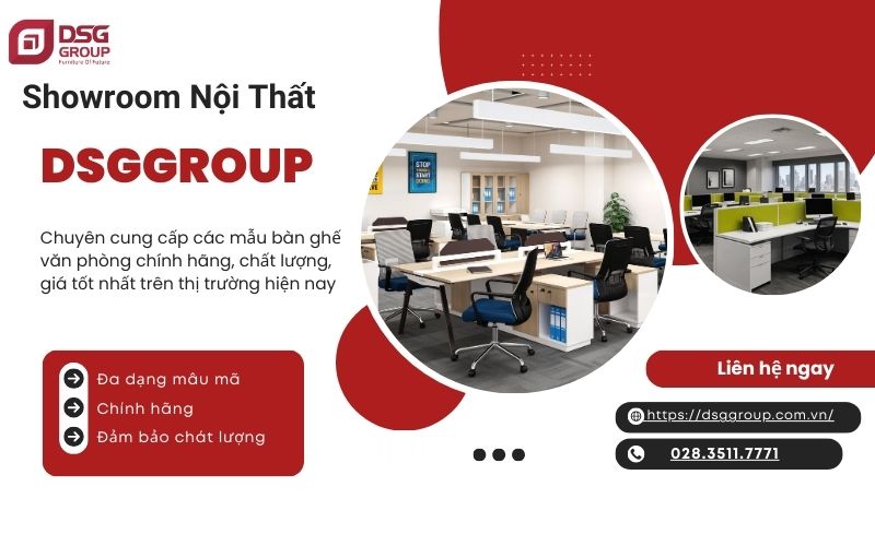 Mua ghế văn phòng chính hãng uy tín tại nội thất Đông Sài Gòn