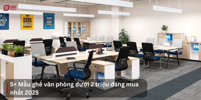 Các mẫu ghế văn phòng dưới 2 triệu đang được săn đón hiện nay