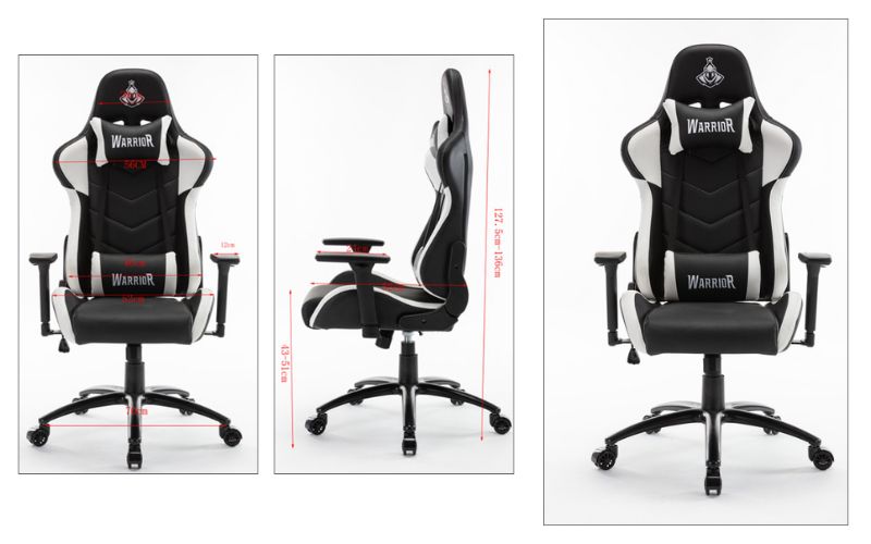 Mẫu ghế Gaming - Warrior Raider Series WGC206