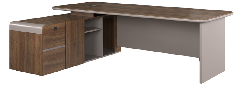 Bàn LUXB2218S7 | LUXB2418S7 - Tinh tế tạo điểm nhấn cho văn phòng giám đốc 