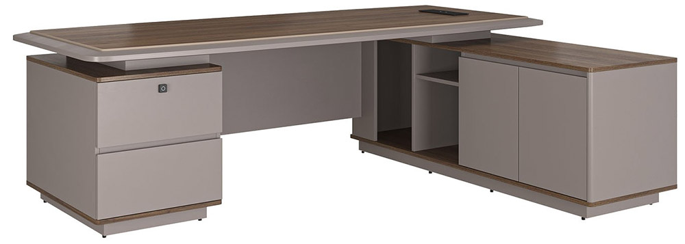 Sử dụng chất liệu cao cấp từ bàn làm việc lãnh đạo LUXB2418S1 | LUXB2218S1