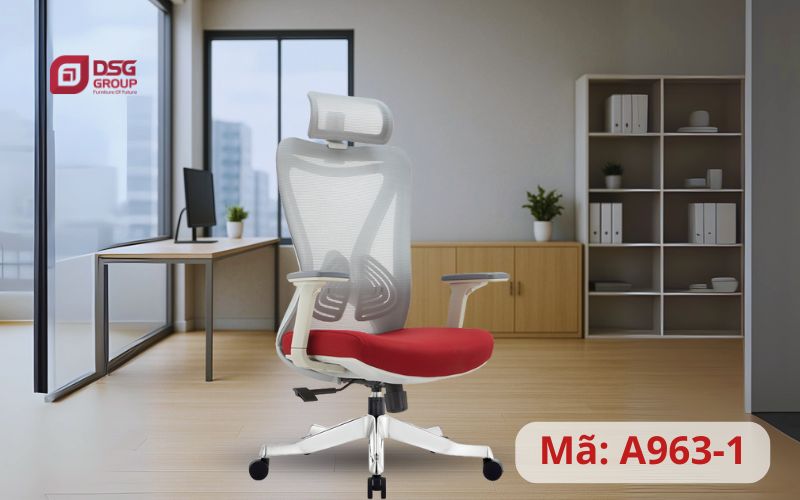 Mẫu ghế công thái học A963-1