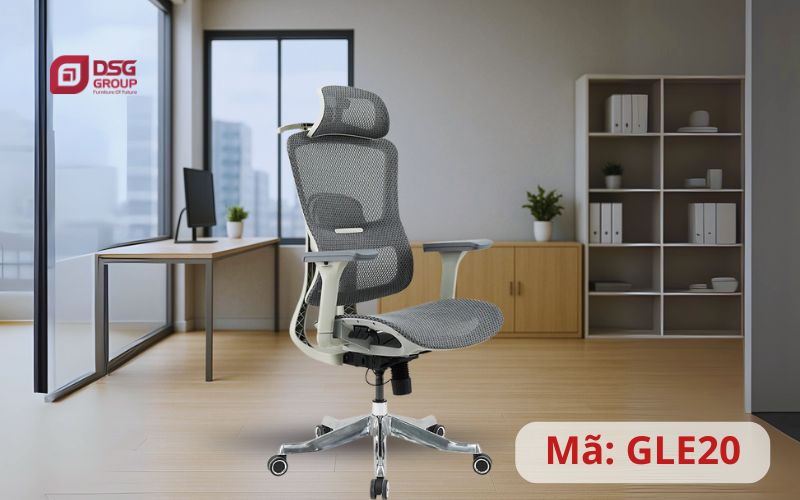 Mẫu ghế công thái học GLE20
