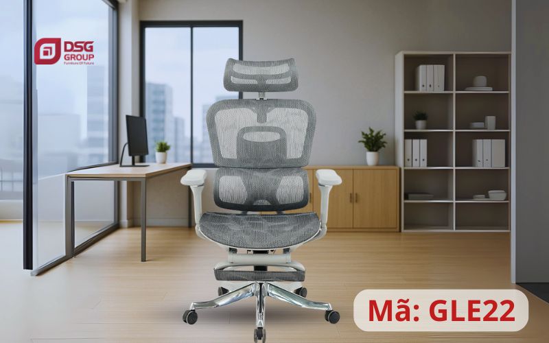 Mẫu ghế công thái học GLE22