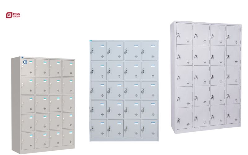 Locker 20 ngăn mẫu tủ tiện lợi dành cho văn phòng hoặc những nơi công cộng