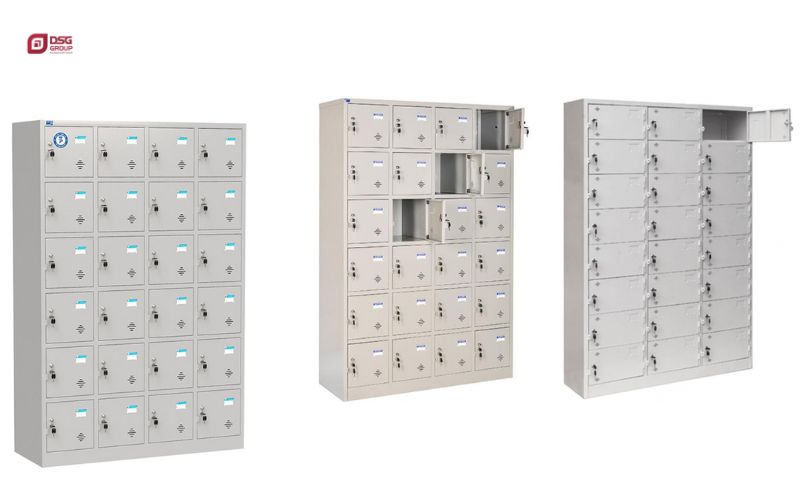 Mẫu tủ 24 ngăn chứa tài liệu, đồ dùng cá nhân tiện lợi