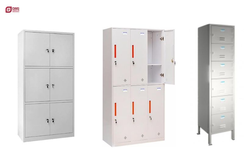 Kích thước thông dụng của mẫu tủ 6 ngăn