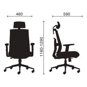 Ghế công thái học M1084 - 01-5