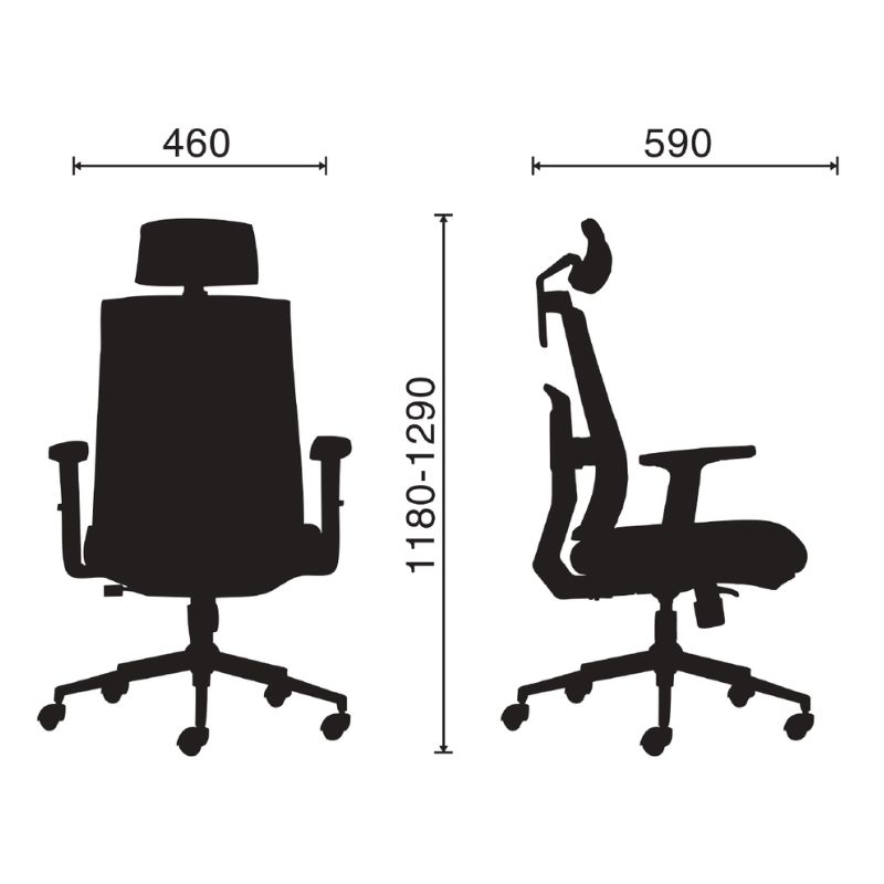 Ghế công thái học M1084 - 01-5